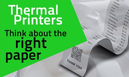 Papel para impresora térmica