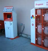 Quiosco de Propano de Autoservicio
